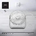 Porodo Lifestyle Portable Transparent Cooling Fan - Clear5.webp