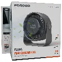 Porodo Lifestyle Flura Mini Cooling Fan With Desktop & Wall Mount - Gray5.webp