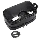 Porodo Lifestyle MagSafe Travel Organizer Pouch With Phone Holder - Black5.webp