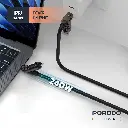 Porodo Powerglow 4-In-1 High-Speed Charging Cable PD 240W - Black5.webp