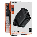 Porodo Nexora 100W 3-Port Wall Charger with LCD Display - Black1.webp