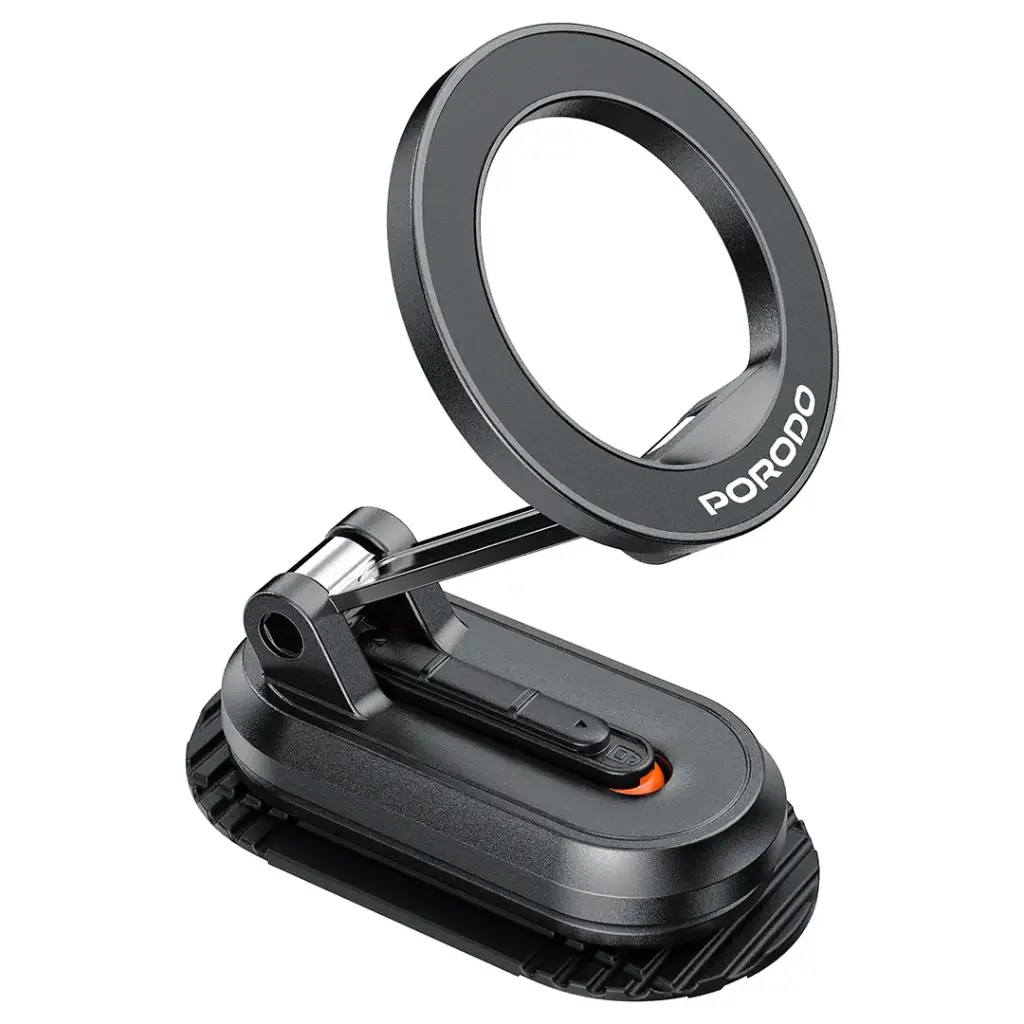 Porodo GripFold MagSafe Rotatable Car Mount 360° Full Rotation 2.webp