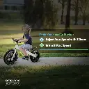 Porodo Lifestyle JoyCruiser Kids Electric Bike - White3.webp