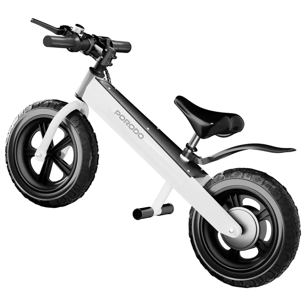 Porodo Lifestyle JoyCruiser Kids Electric Bike - White9.webp