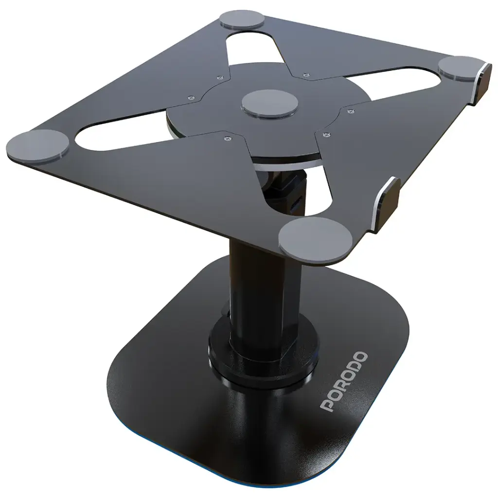 Porodo Multi-Angle Dock Laptop & Tablet Stand - Black3.webp