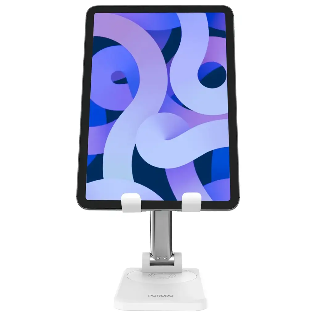 Porodo Desktop Phone & Tablet Stand with Adjustable Telescopic Rod WH6.webp