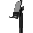 Porodo Multi-Angle Dock Phone & Tablet Stand with Adjustable Telescopic Rod - Black2.webp
