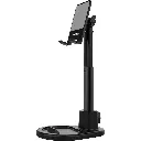 Porodo Multi-Angle Dock Phone & Tablet Stand with Adjustable Telescopic Rod - Black3.webp