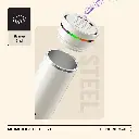 Porodo Lifestyle Fluxmix 350ML Stirring Cup with Speaker - White5.webp