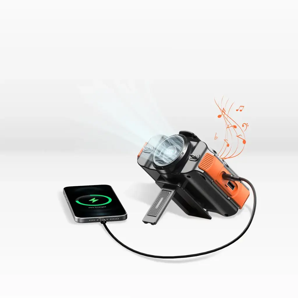 Porodo Lifestyle 800mAh Bluetooth Waist Fan - Black4.webp