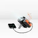 Porodo Lifestyle 800mAh Bluetooth Waist Fan - Black4.webp