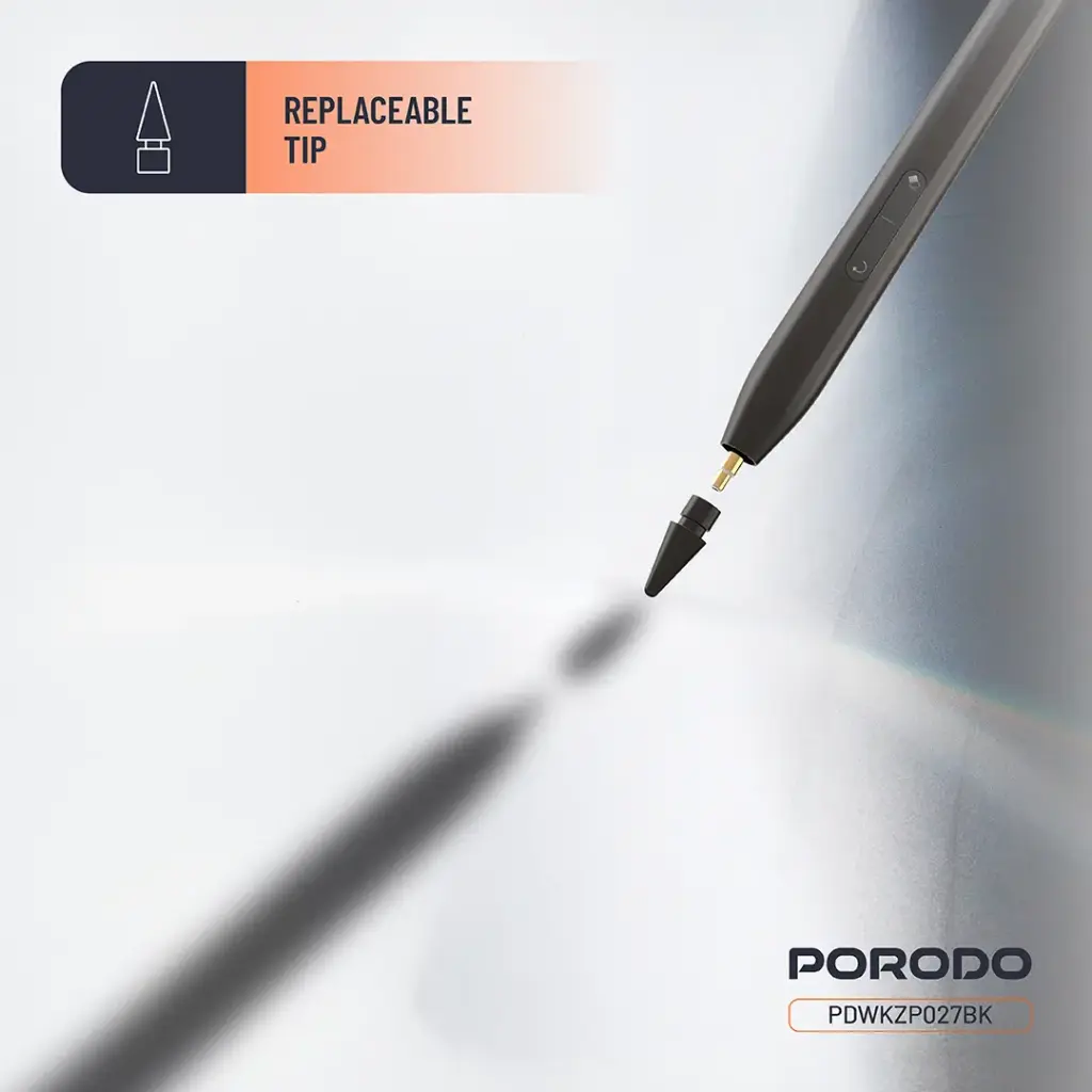 Porodo Magnetic Pen for iPad BK9.webp