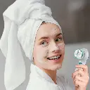 Porodo Lifestyle 4 in 1 Facial Cleansing Brush - White10.webp