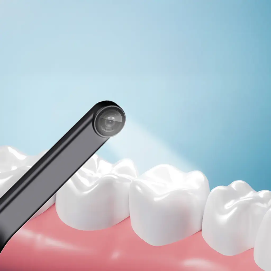 Porodo Lifestyle Smart Sonic Visual Electric Toothbrush - Black.webp