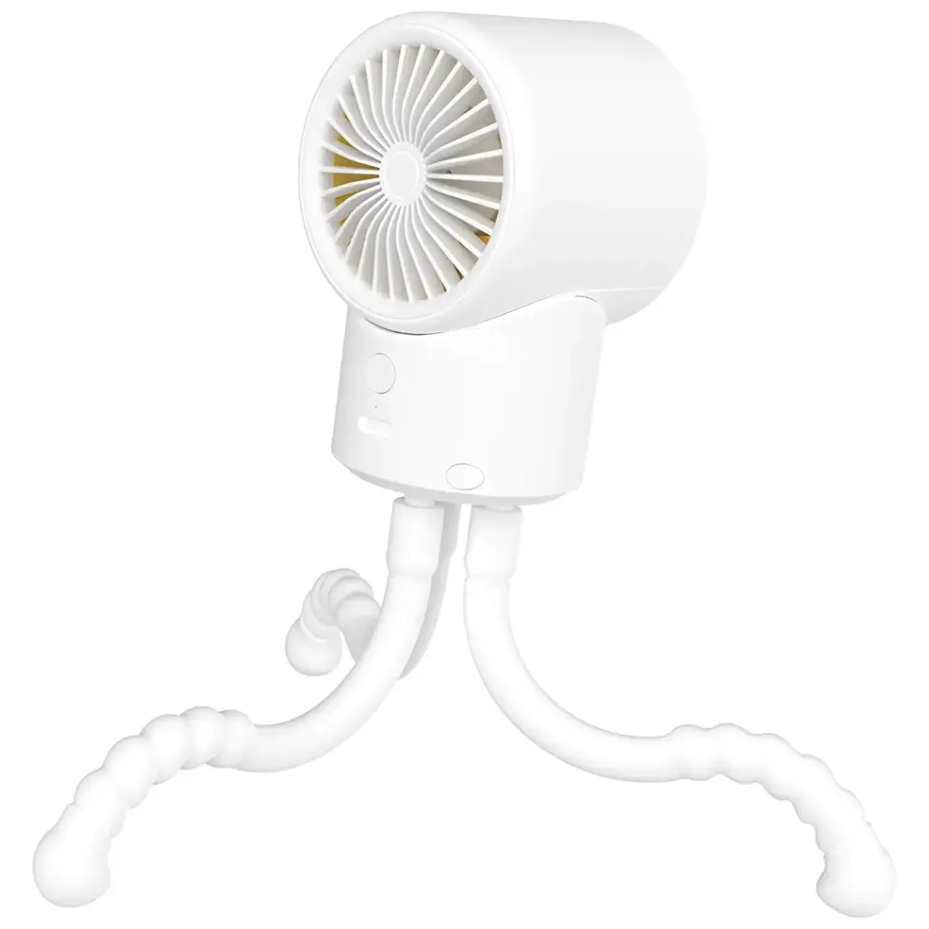 Porodo Lifestyle Coolflex Mini Handheld Fan - White4.webp