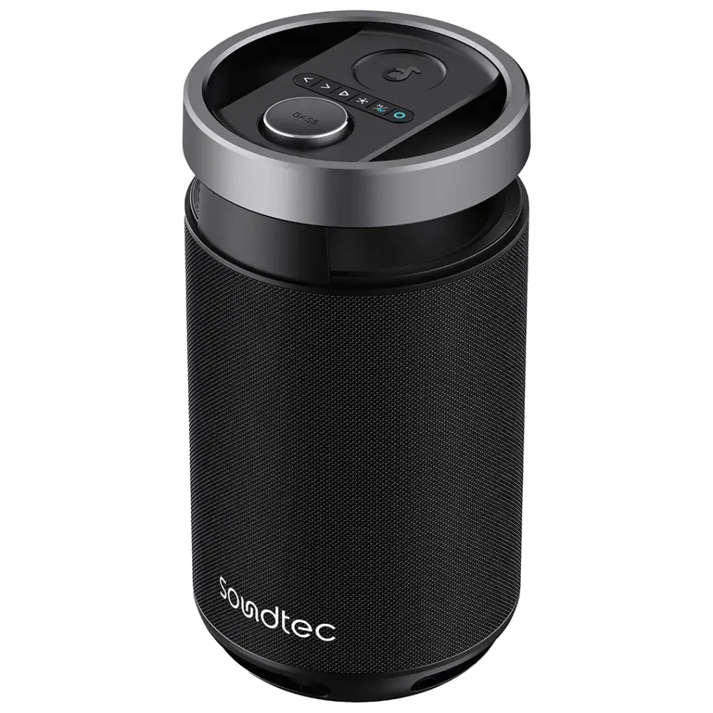 Porodo Soundtec Tiesto Portable Karaoke Speaker - Black2.webp
