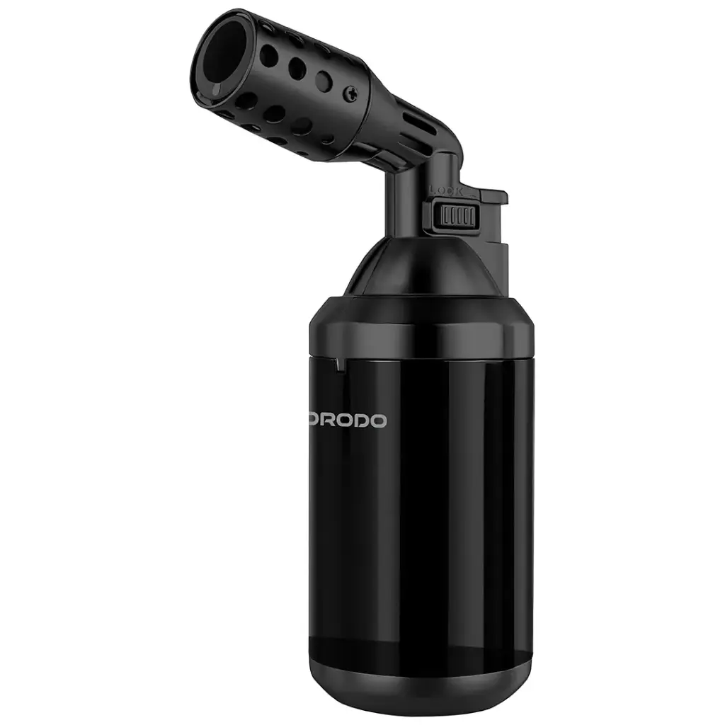 Porodo Lifestyle Jetblaze Windproof Flame Lighter - Black6.webp