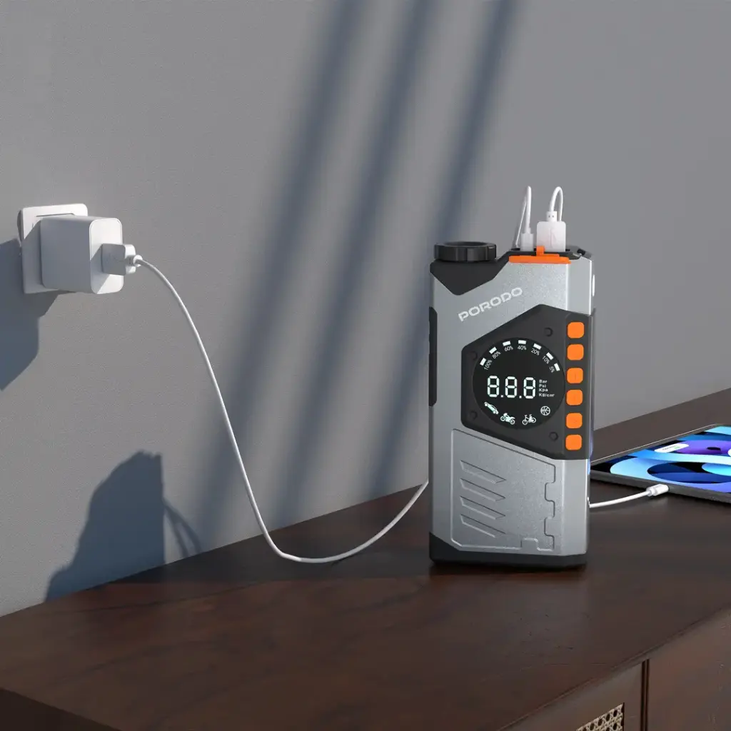 Porodo VoltBoost 10000mAh Compact Utility Tool - Gray6.webp