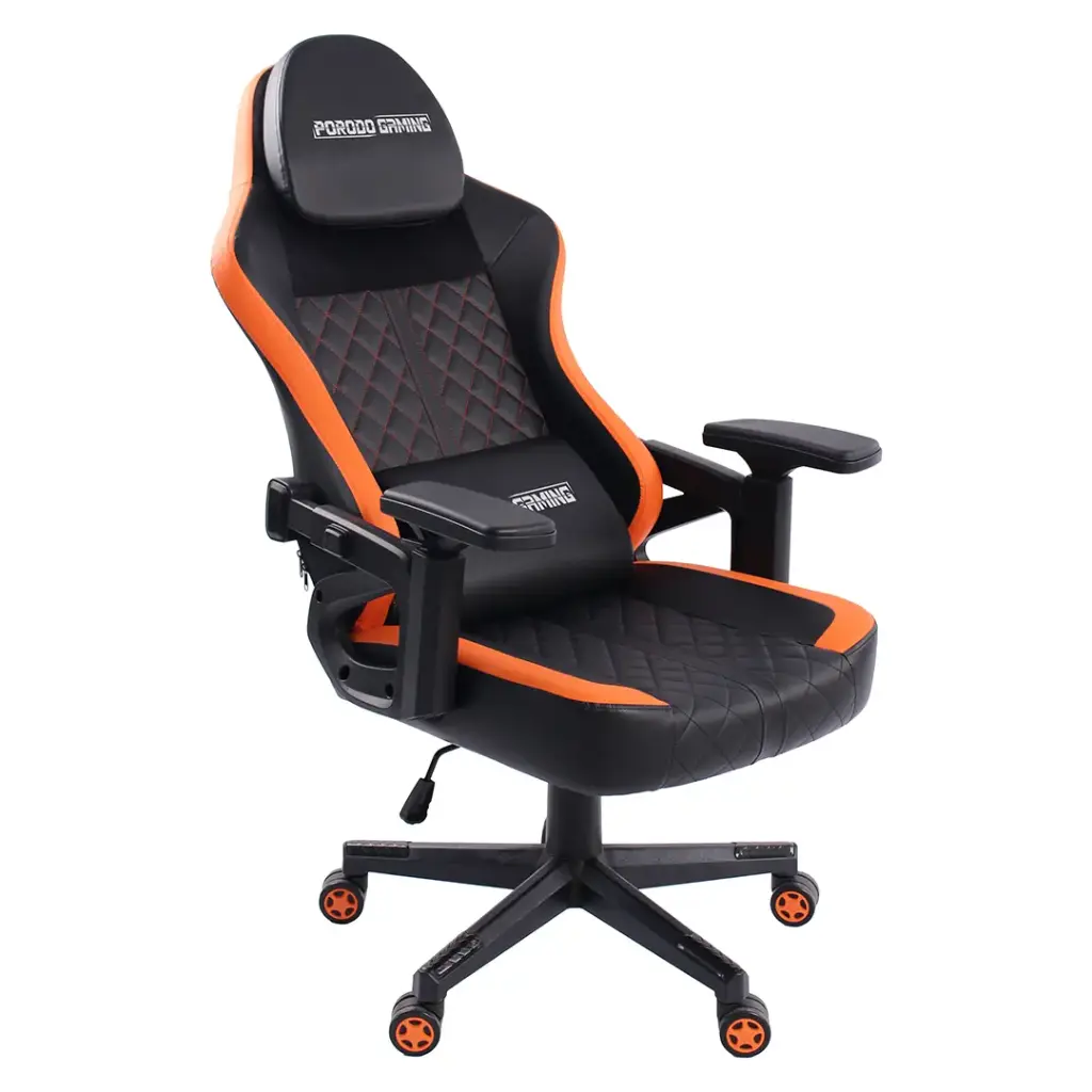 Porodo Gaming Ergonomic Gaming Chair - BlackOrange.webp