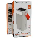 Porodo PortaPower 40000mAh Power Bank with Built-In LED Lighting - White.webp