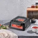 Porodo Lifestyle Crisp Cook 3-In-1 Air Fryer, Pizza, Oven - Black3.webp