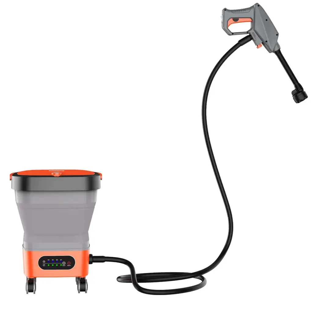 Porodo Aquaspray Multifunctional Pressure Washer - Orange2.webp