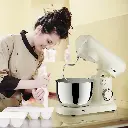 Porodo Lifestyle Tilt-Head Electric Household Stand Mixer - White.webp