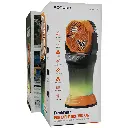 Porodo Fresh Pulse Portable Misting Fan - Orange & Black5.webp