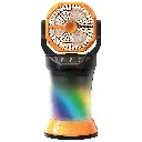 Porodo Fresh Pulse Portable Misting Fan - Orange & Black2.webp