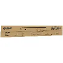Porodo 100 inches Tripod Projection Screen - White.webp