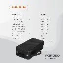 Porodo Piano 10000mAh Power Bank with Integrated Cables - Black2.webp