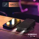 Porodo Piano 20000mAh Power Bank with Integrated Cables - Black4.webp