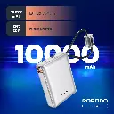 Porodo Petite 10000mAh Power Bank - Silverv.webp