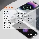 Porodo Petite 20000mAh Power Bank with Integrated Cables & Digital Display - Silver8.webp