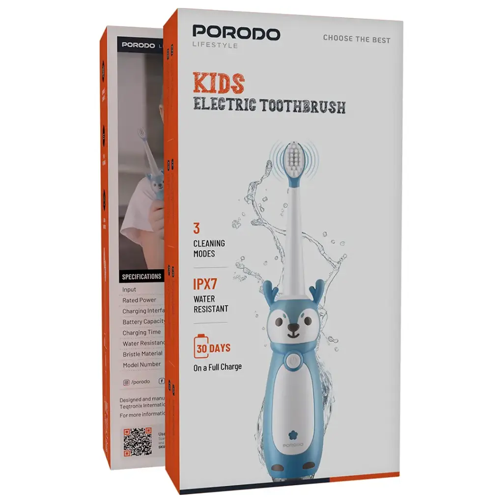 Porodo Lifestyle Kids Electric Toothbrush888.webp