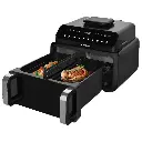 Porodo Lifestyle Flexi Cook Pro Indoor Grill,Pizaa Oven,Air Fryer - Black3.webp