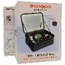 Porodo Lifestyle Travel Makeup Bag With Detachable LED Mirror - Black4.webp