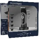 Porodo Lifestyle 2-IN-1 Full-Body Grooming Kit Beard, Hair & Body - Black.webp