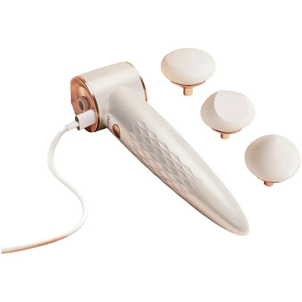 Porodo Magnetic Dual-Head Electric Beauty Blender - Beige4.webp