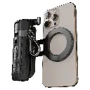 Porodo Quad-Base Selfie Stick with 360° Full Angle Rotation - Black2.webp