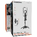 Porodo Quad-Base Selfie Stick with 360° Full Angle Rotation - Black5.webp