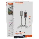 Porodo ChargeLite USB-C to USB-C High-Speed Charging Cable - Gray.webp