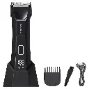 Porodo Lifestyle Ceramic Blade Gentle Grooming Trimmer with Digital Display - Black5.webp