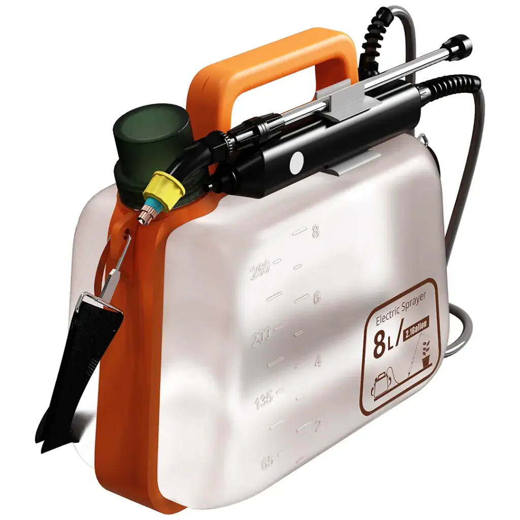 Porodo Lifestyle AquaSplash Electric Garden Sprayer with Dual Spray Modes - Orange4.webp