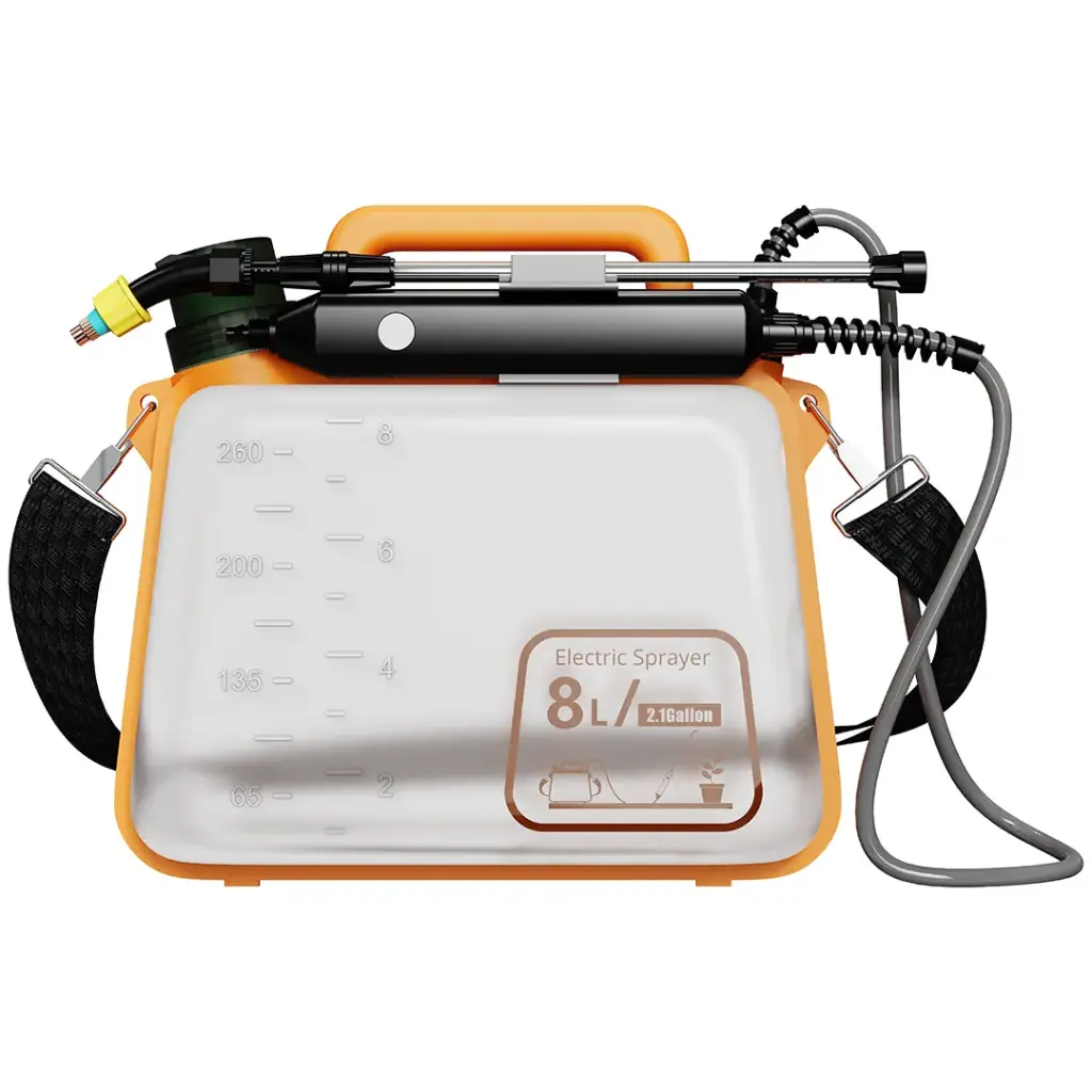 Porodo Lifestyle AquaSplash Electric Garden Sprayer with Dual Spray Modes - Orange5.webp