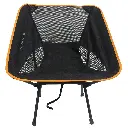 Porodo Lifestyle Mesh Fabric Comfort Camping Chair with Handy Storage Pouch - Black3.webp