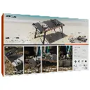 Porodo Lifestyle Cooking Set Dual Stove Camping Table - Black.webp