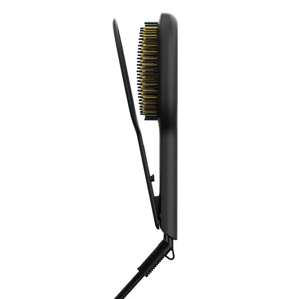 Porodo Ceramic Hair Straightener - Black & Gold2.webp