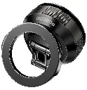 Porodo Vacuum Suction Magnetic Phone Holder - Black.webp
