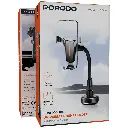 Porodo FlexiMount Universal Phone Holder with Powerful Suction - Black2.webp
